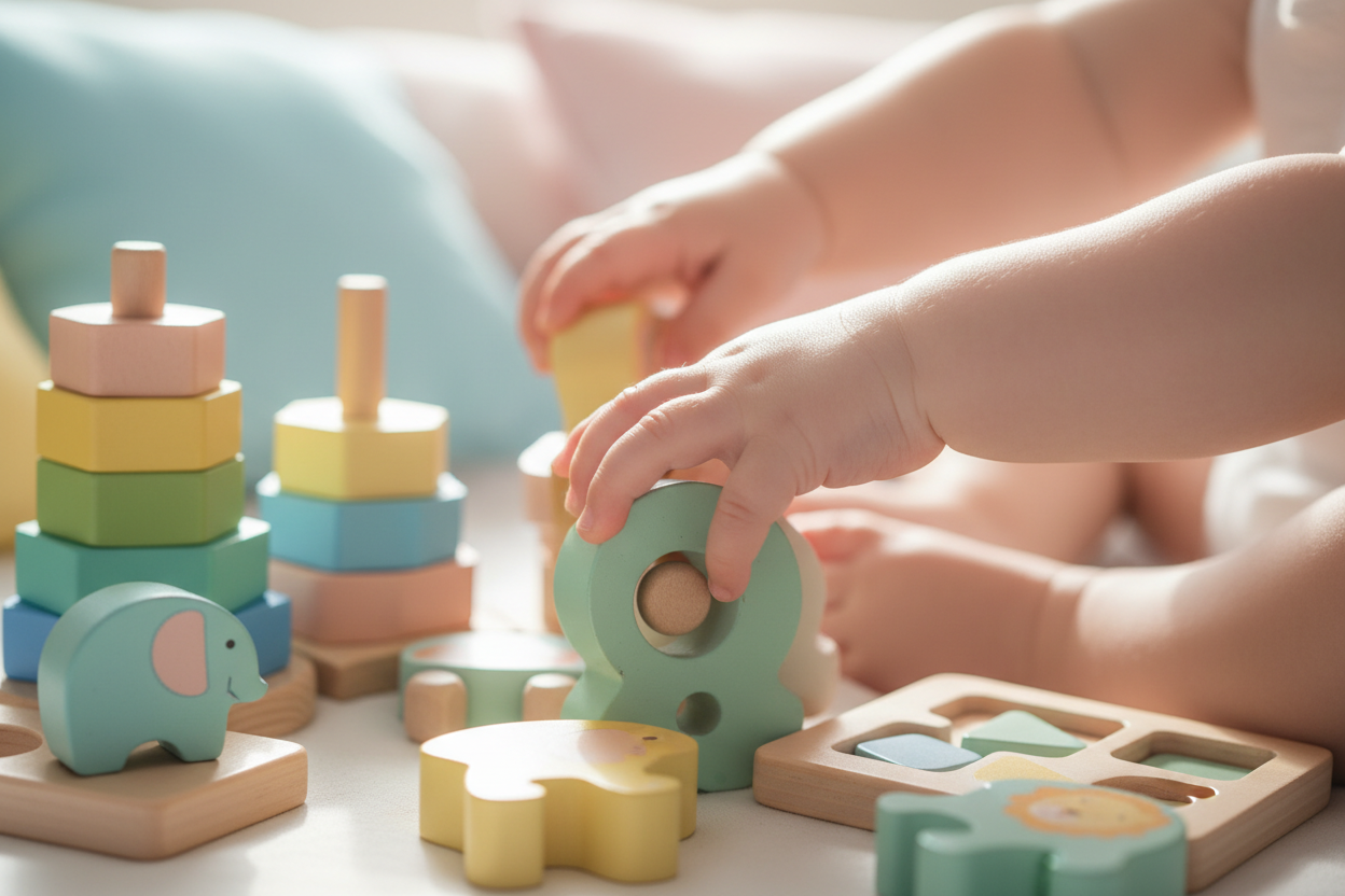 Baby Educational Toy Collection (0–12 Months)