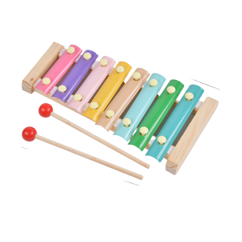Wooden Educational Toys for Toddlers — Rainbow Towers, Xylophones & More