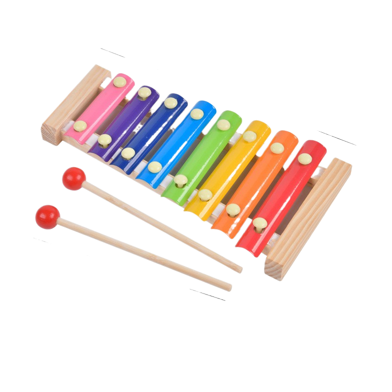 Wooden Educational Toys for Toddlers — Rainbow Towers, Xylophones & More