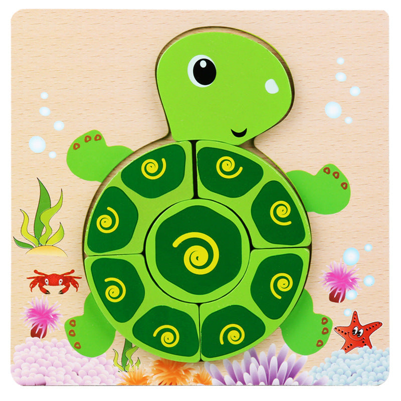 Wooden 3D Puzzle Educational Toy