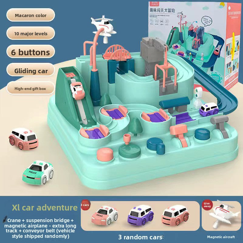 Interactive Educational Rail Car Toy