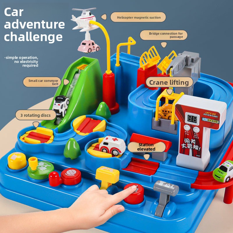 Interactive Educational Rail Car Toy