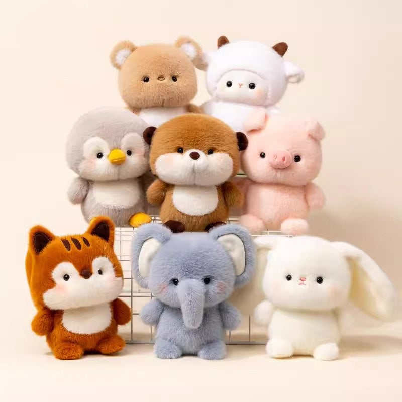 Soft Plush Animal Companion Doll