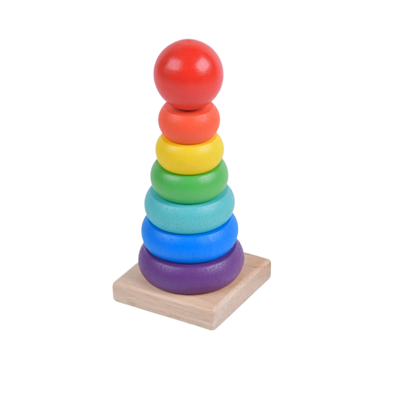 Wooden Educational Toys for Toddlers — Rainbow Towers, Xylophones & More