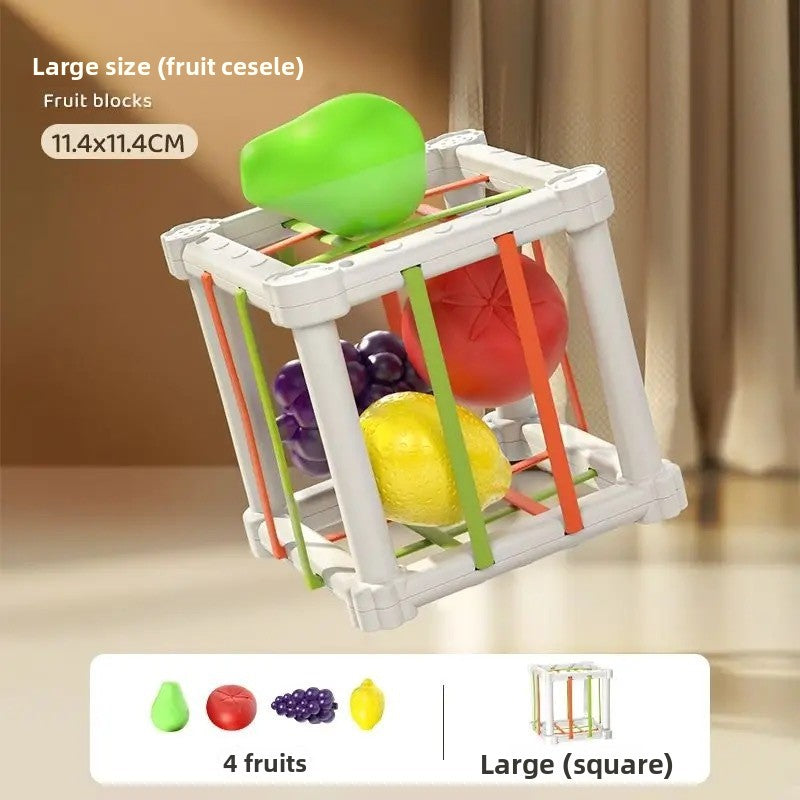 Fruit Rainbow Sensory Educational Toys