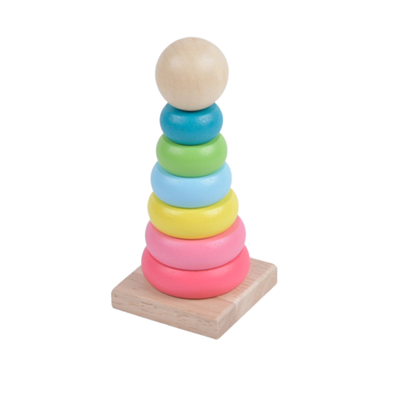 Wooden Educational Toys for Toddlers — Rainbow Towers, Xylophones & More