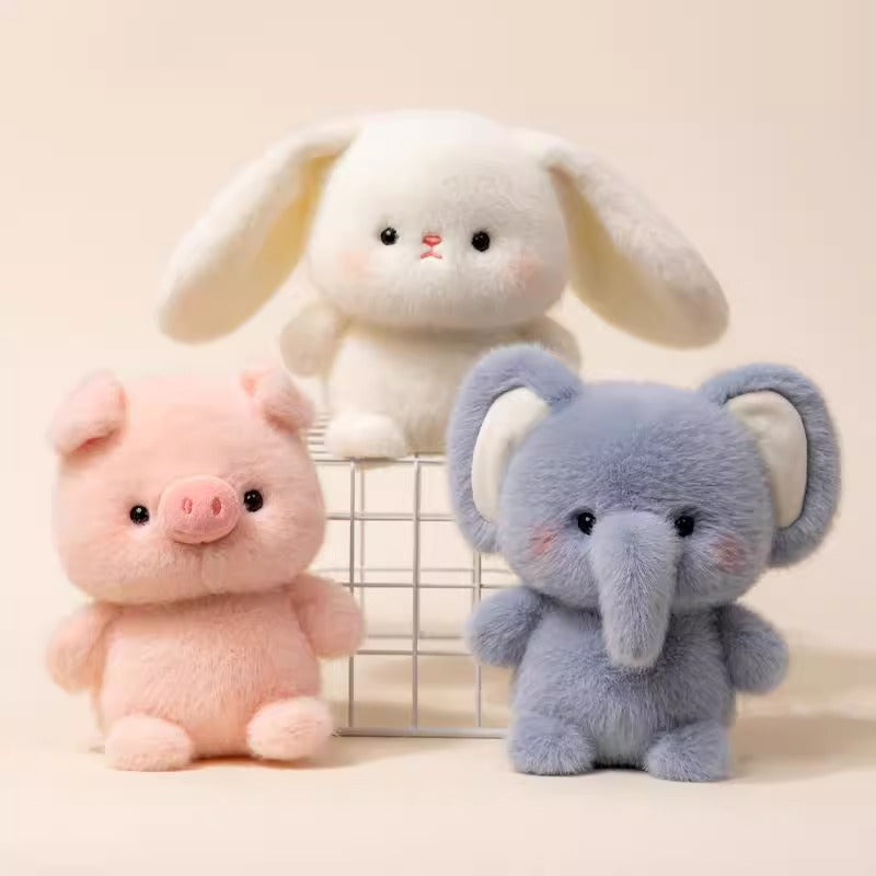 Soft Plush Animal Companion Doll