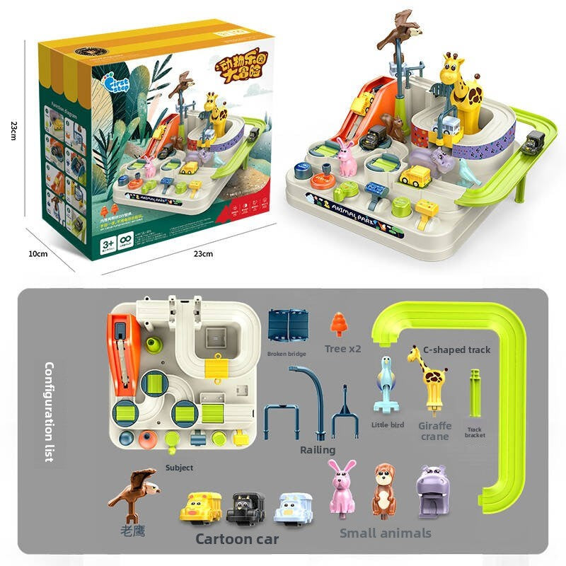 Interactive Educational Rail Car Toy